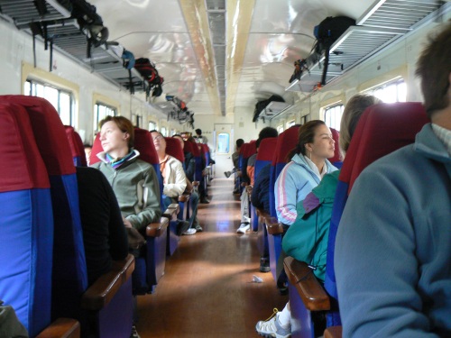 Train from Cusco Cuzco to Aguas Calientes Peru Machu Picchu